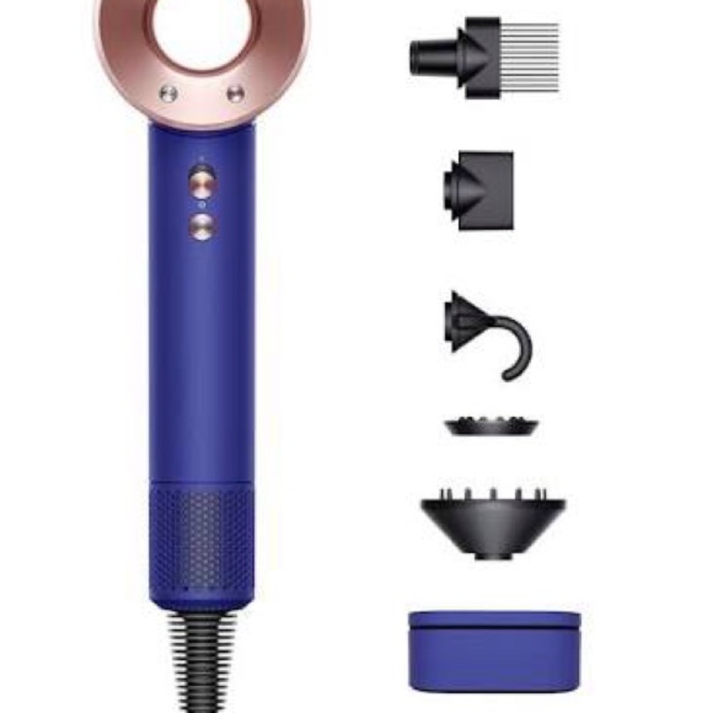 Dyson Vinca Blue and Rose Gold Supersonic Hair Dryer